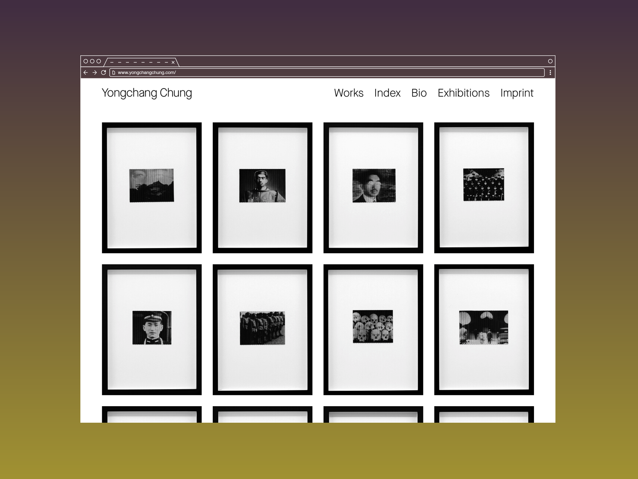 Bilder&uuml;bersicht im Browser / Picture overview in browser window