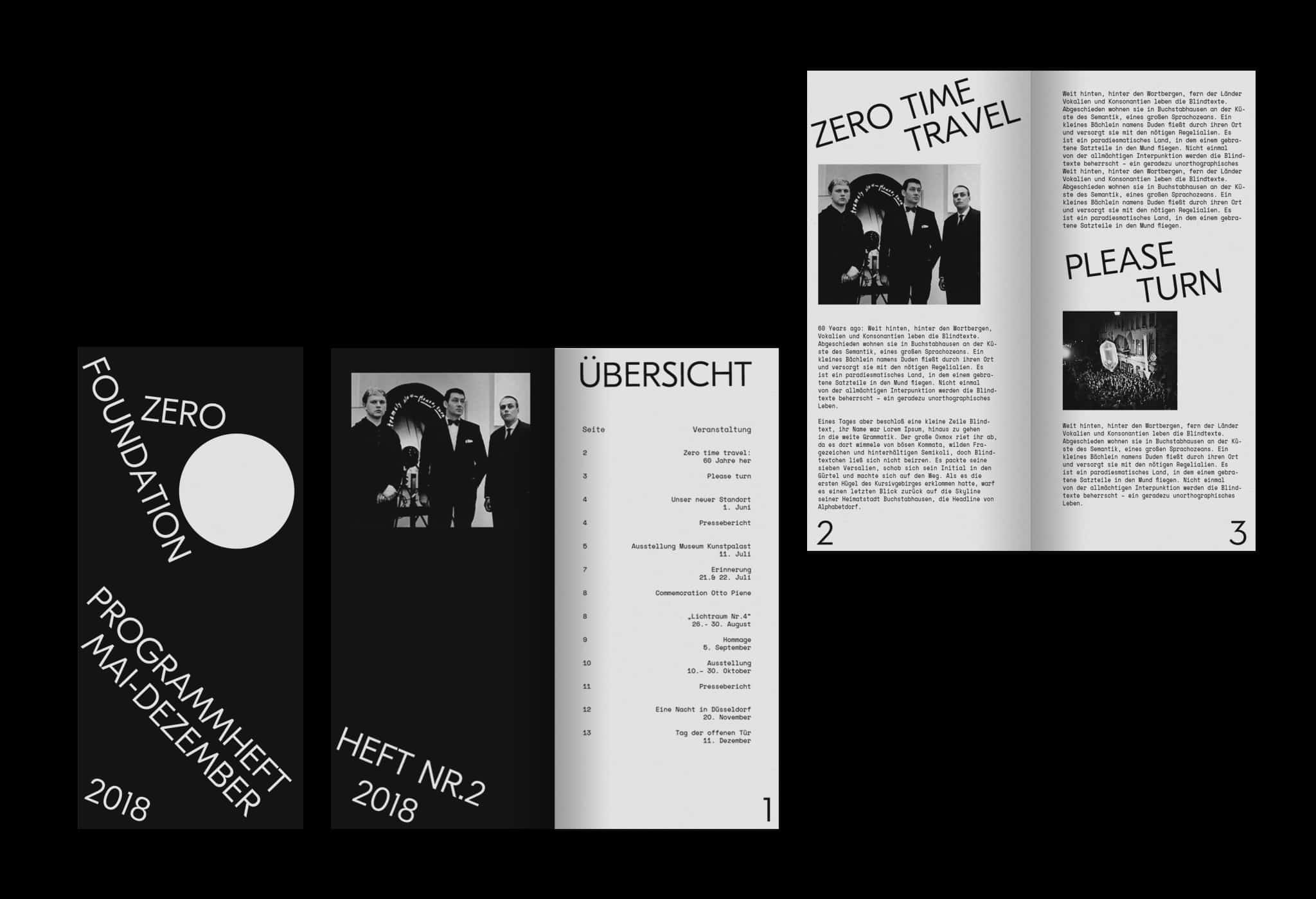 unterschiedliche frontale Ansichten aus dem Programmheft / different frontal views from the program booklet