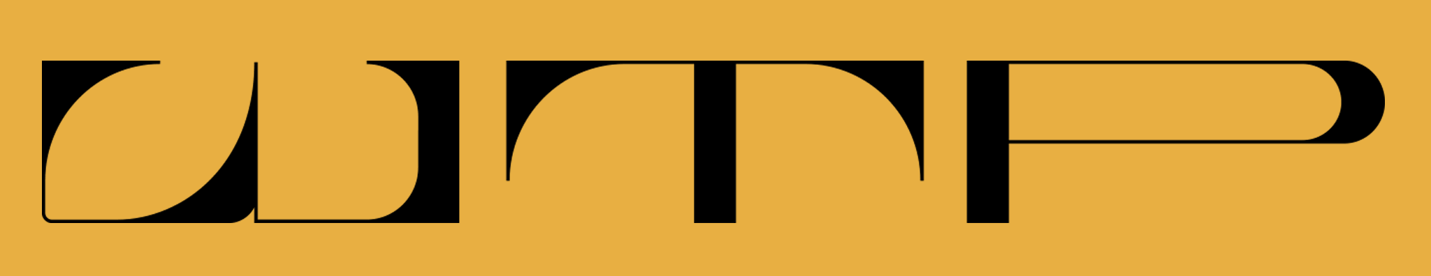 schwarzes Lettering auf gelbem Grund / black lettering on yellow background