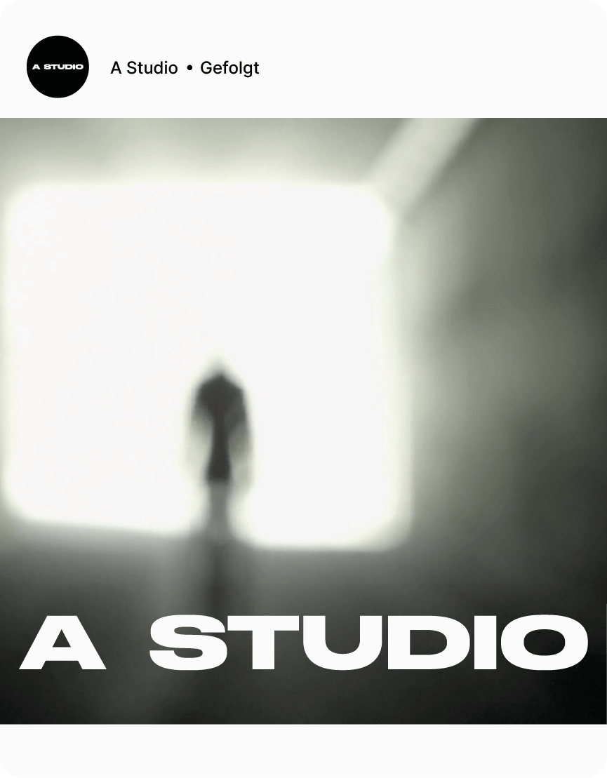 Wortmarke auf unscharfem Hintergrund / Word mark on blurred background