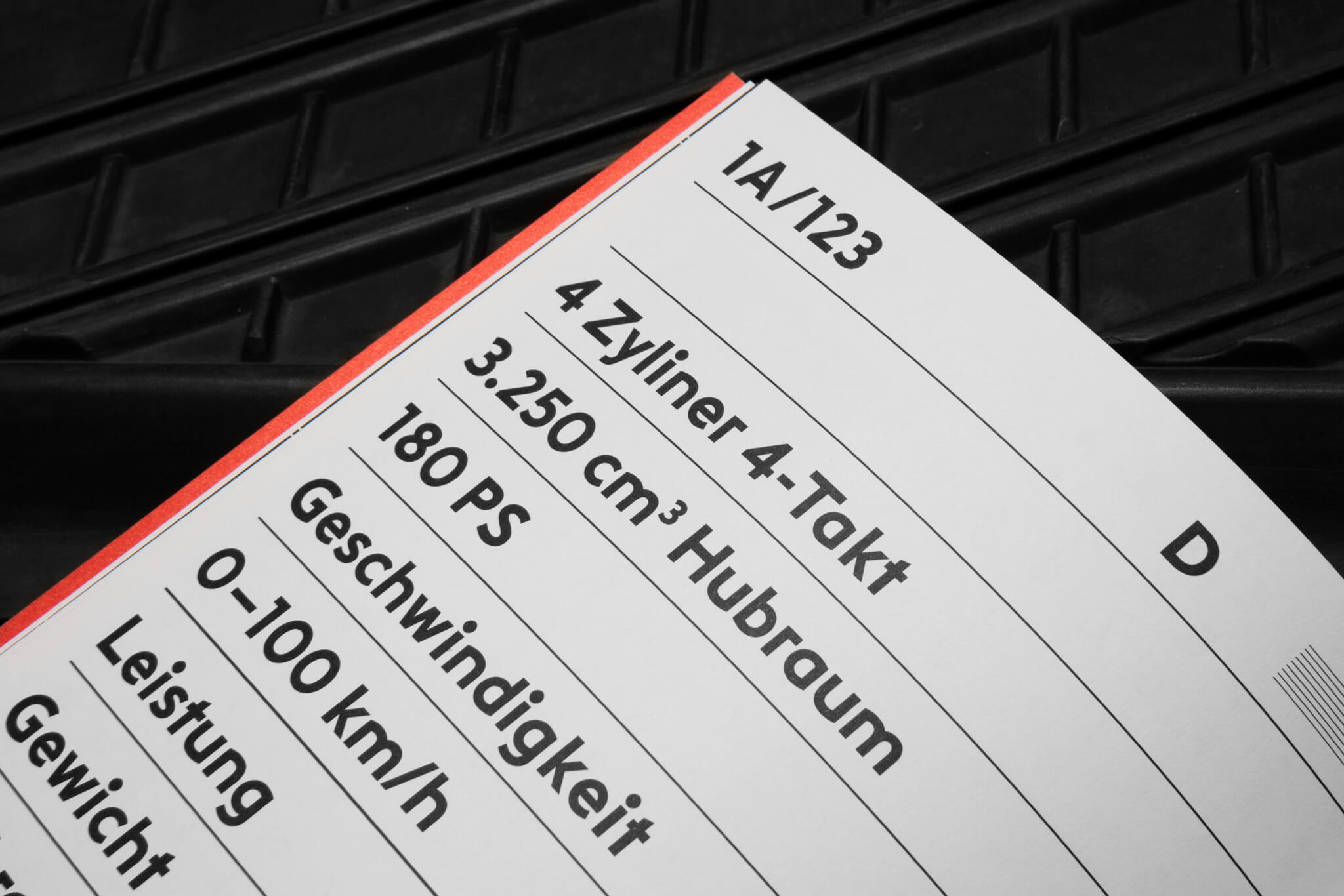 Detail Schrift und Satz / Detail typeface and typesetting